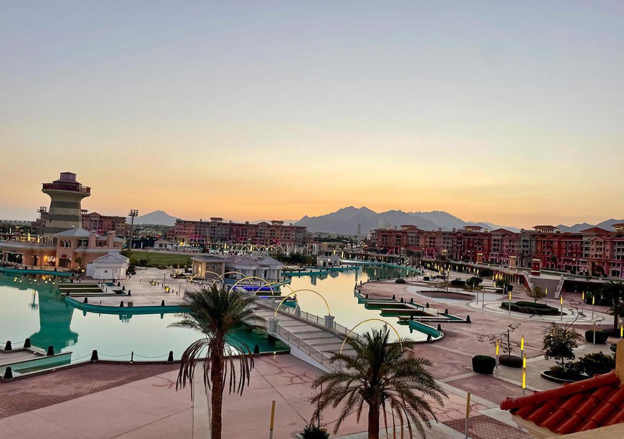 Fully Equipped Apartments Pool & Mountains View In Porto Sharm Resort Bagian luar foto