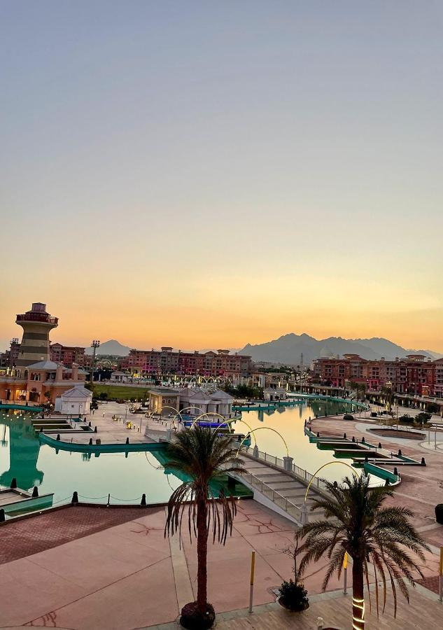 Fully Equipped Apartments Pool & Mountains View In Porto Sharm Resort Bagian luar foto