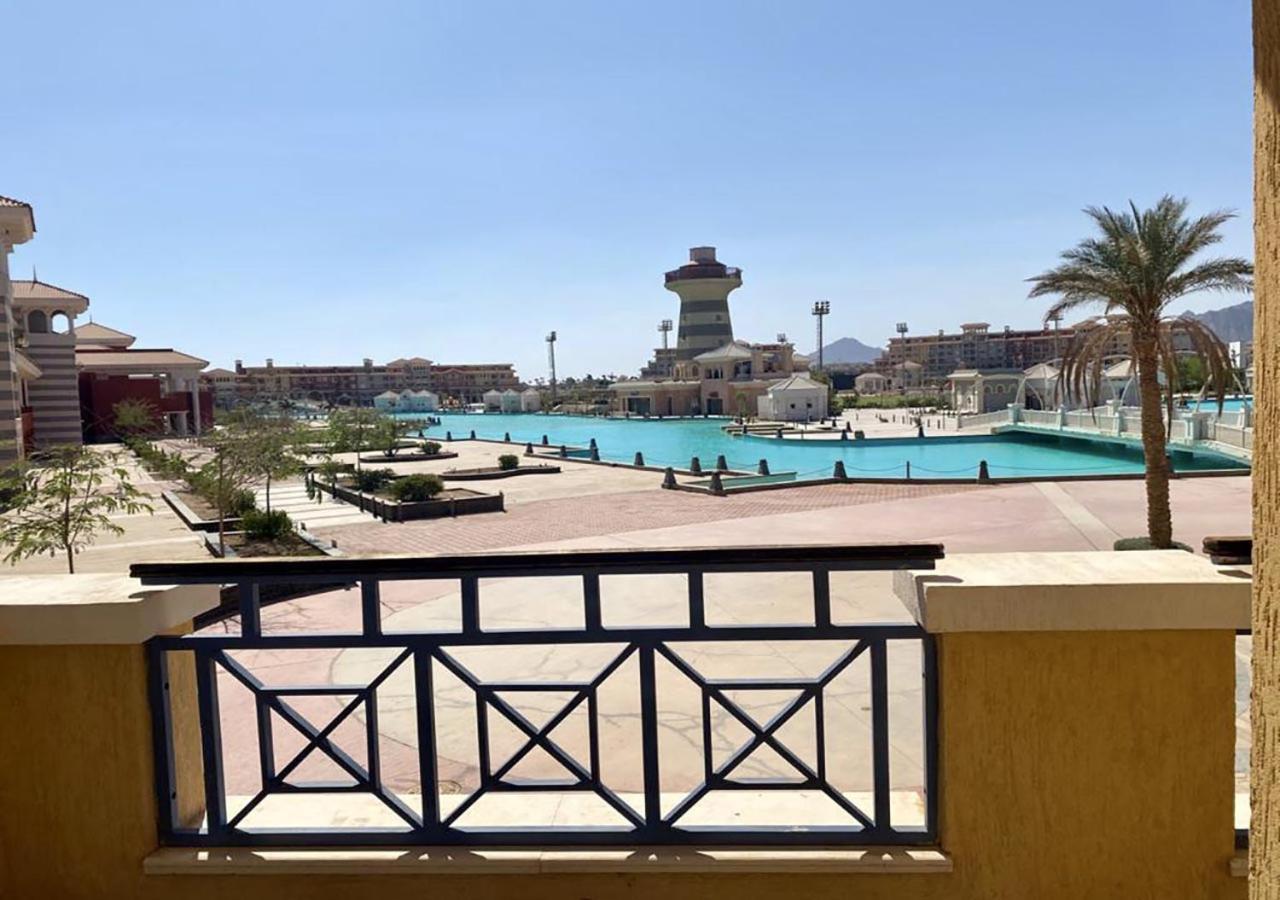 Fully Equipped Apartments Pool & Mountains View In Porto Sharm Resort Bagian luar foto